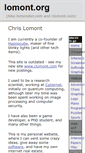 Mobile Screenshot of lomont.org